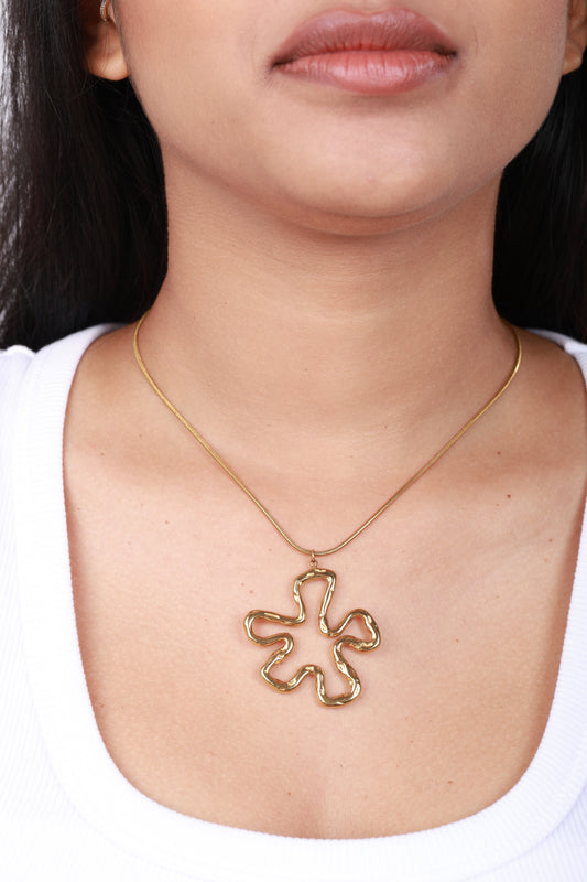 Floro Abstract Bloom Pendant