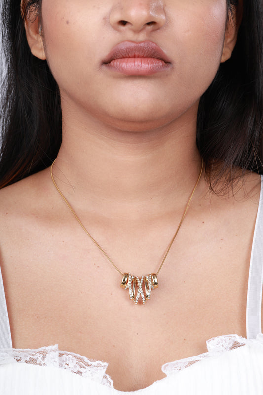 Mira Drip Pendant Necklace