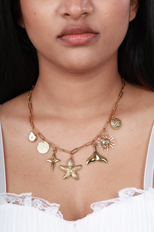 Solmare Ocean Charm Necklace
