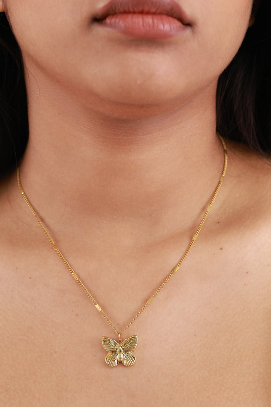 Papillon Charm Necklace