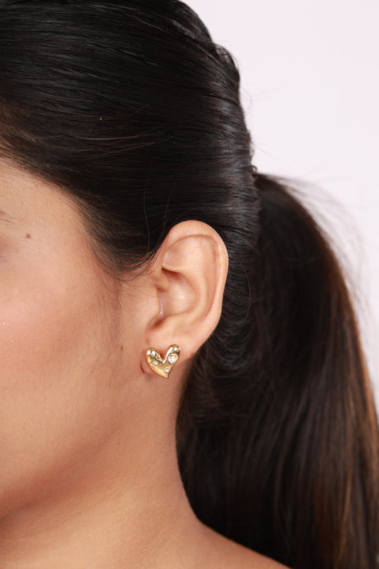 Twilight Heart Studs