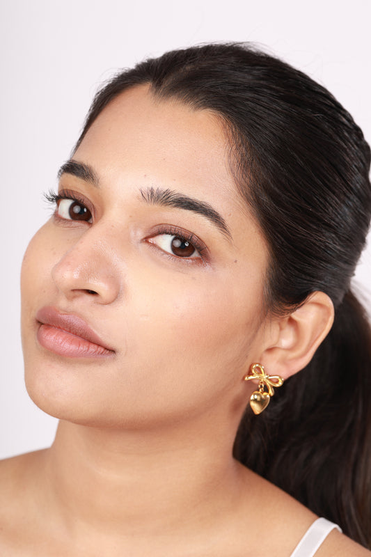 Sweetheart Bow Earrings
