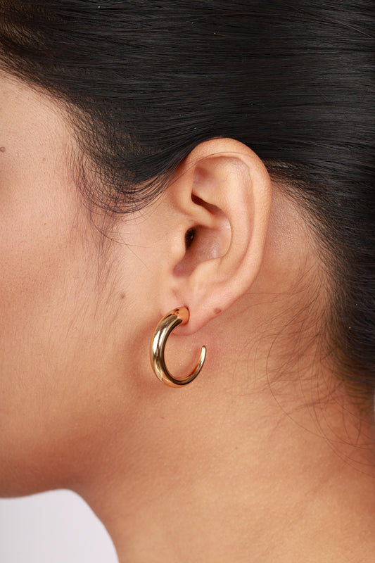 Orla Bold Crescent Hoops