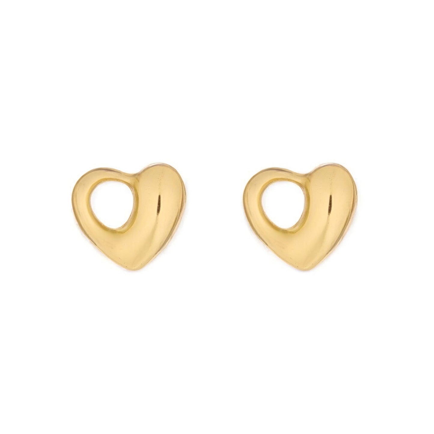 Honeydrop Heart Studs