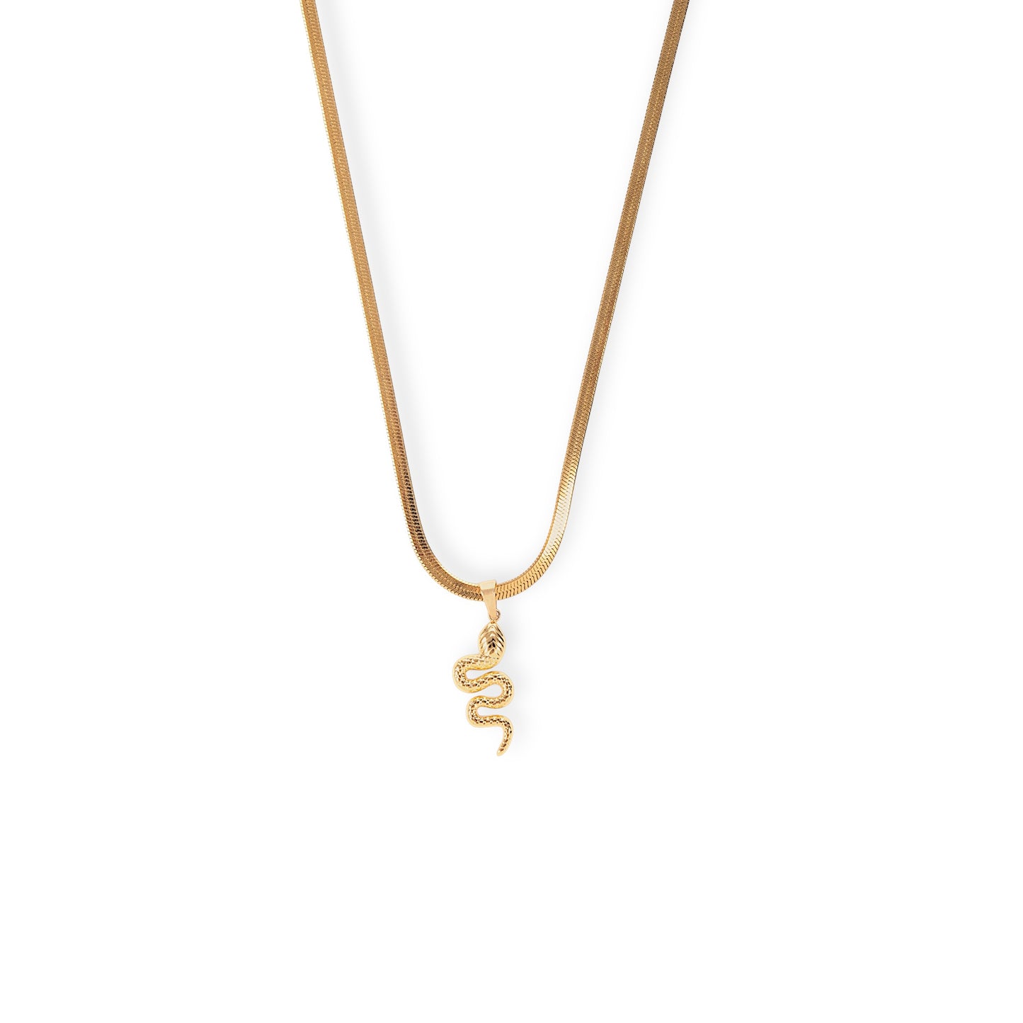 Serpentina Herringbone Necklace
