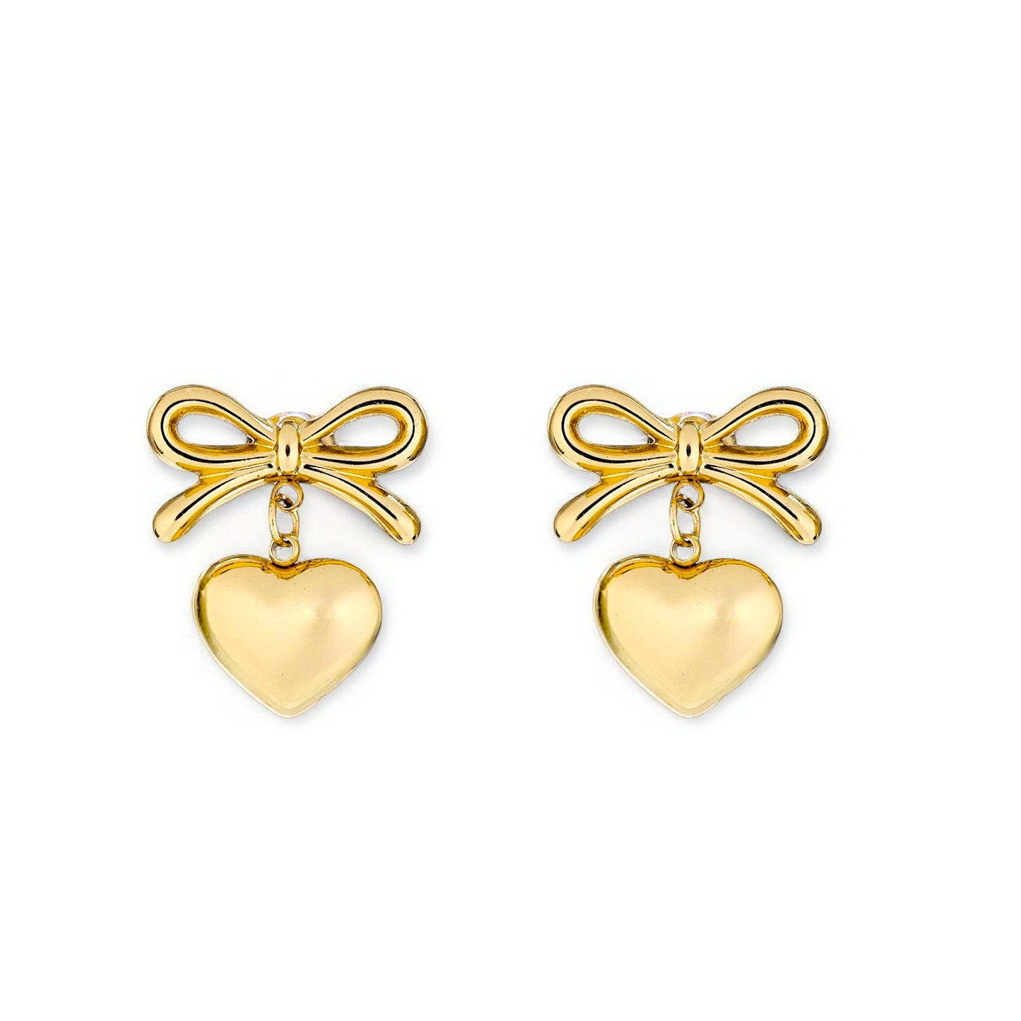Sweetheart Bow Earrings