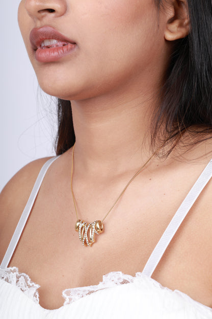 Mira Drip Pendant Necklace