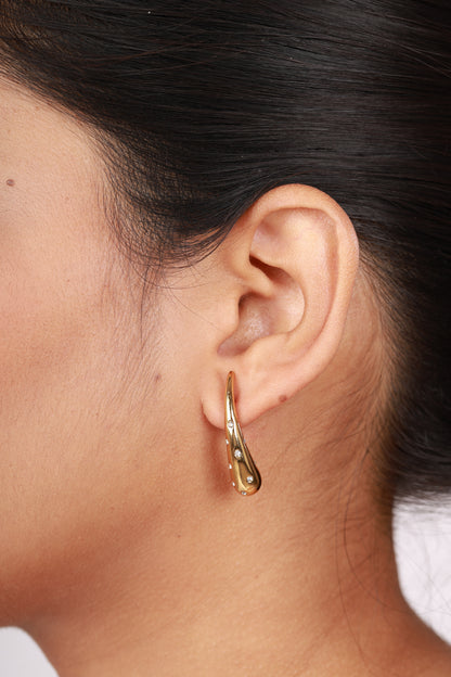 Lustra Sculpted Drop Earrings