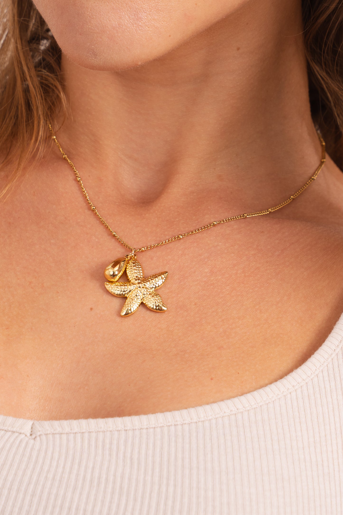 Estella Starfish Necklace