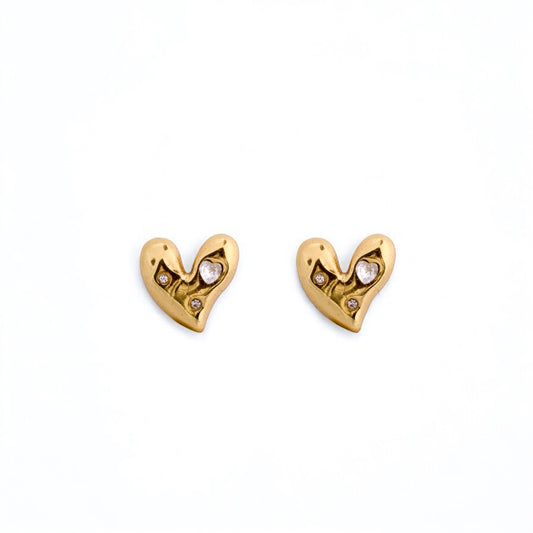 Twilight Heart Studs