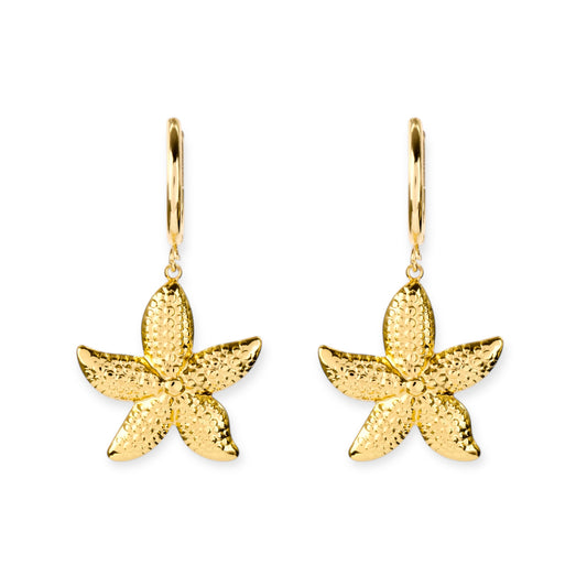 Stellar Tides Starfish Earrings