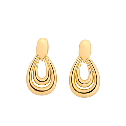 Cascade Gleam Drop Earrings