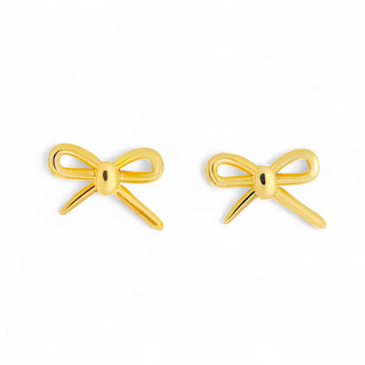 Petite Ribbon Knot Studs